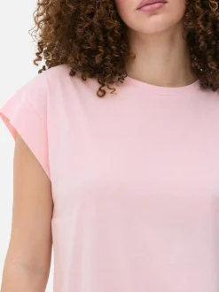 T-shirt o wydłużonym kroju Essential