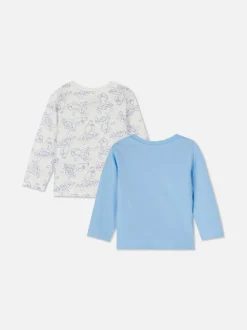 T-shirt z długim rękawem i Stichem Disneya, 2 szt.