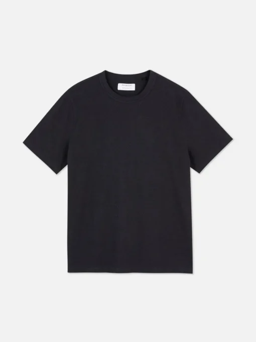 T-shirt z fakturą plastra miodu