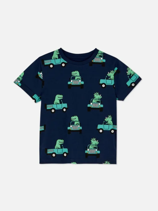 T-shirt z krótkim rękawem i nadrukiem
