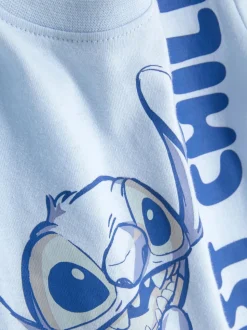 T-shirt z krótkim rękawem i motywem Sticha Disneya