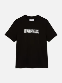T-shirt z krótkim rękawem Los Angeles