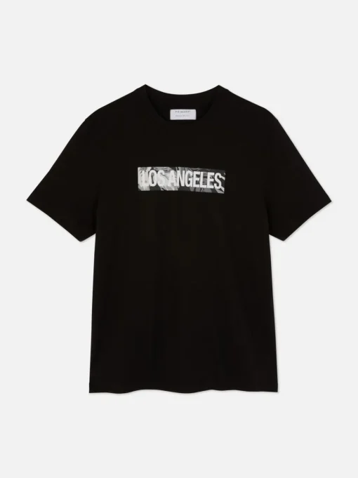 T-shirt z krótkim rękawem Los Angeles