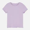 T-shirt z krótkim rękawem w prążki