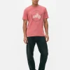 T-shirt z nadrukiem motocykla
