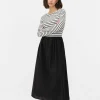 T-shirtowa sukienka midi 2 w 1
