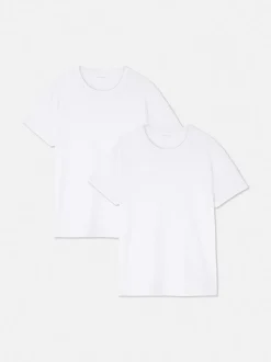 T-shirty z okrągłym dekoltem, 2 szt.