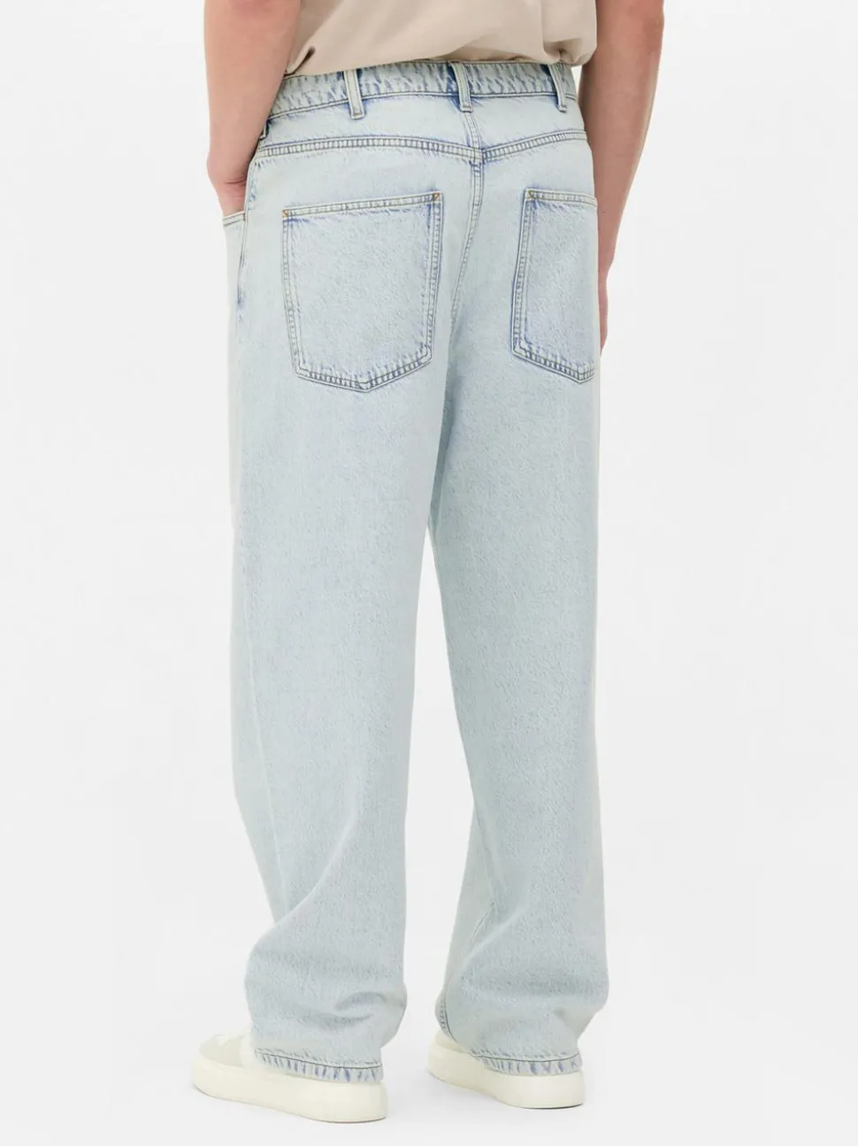 Workowate spodnie jeansowe