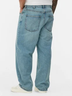 Workowate spodnie jeansowe