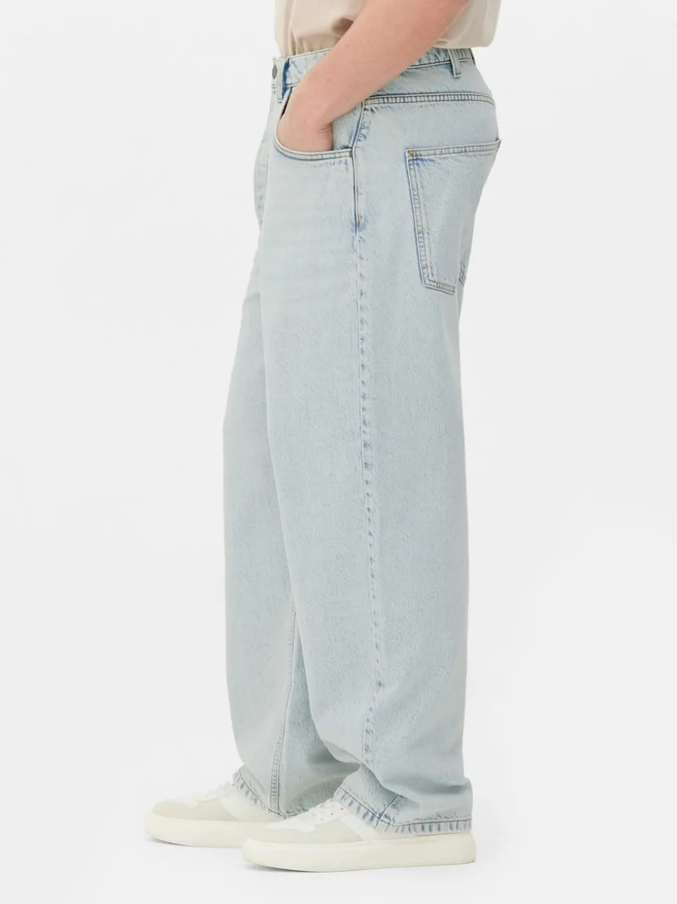 Workowate spodnie jeansowe