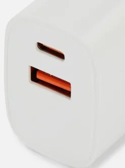 Wtyczka z dwoma gniazdami USB 10 W