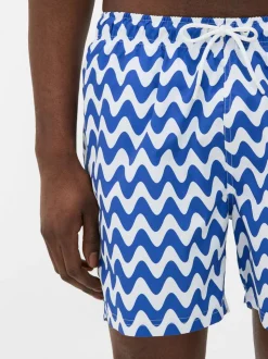 Wzorzyste szorty kąpielowe