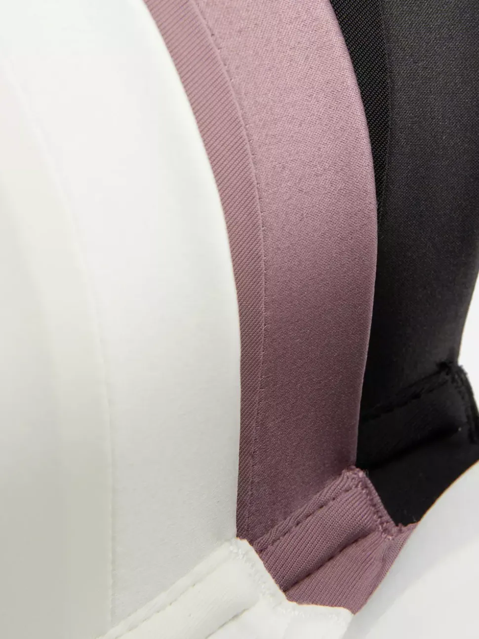 Balkonetki z satynowym wykończeniem, 3 szt.