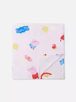 Bardzo miękka narzuta z motywem Świnki Peppy