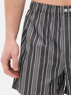 Bawełniane spodenki piżamowe w paski