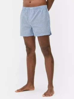 Bawełniane spodenki piżamowe w paski