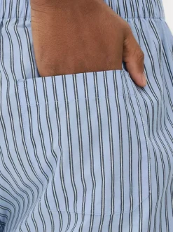 Bawełniane spodenki piżamowe w paski