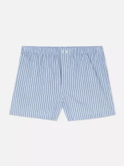 Bawełniane spodenki piżamowe w paski