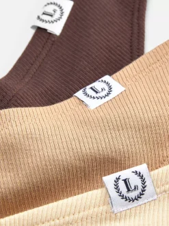 Bawełniane stringi, 3 pary