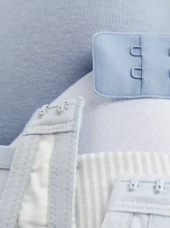 Bawełniany biustonosz pod T-shirt, 3 szt.