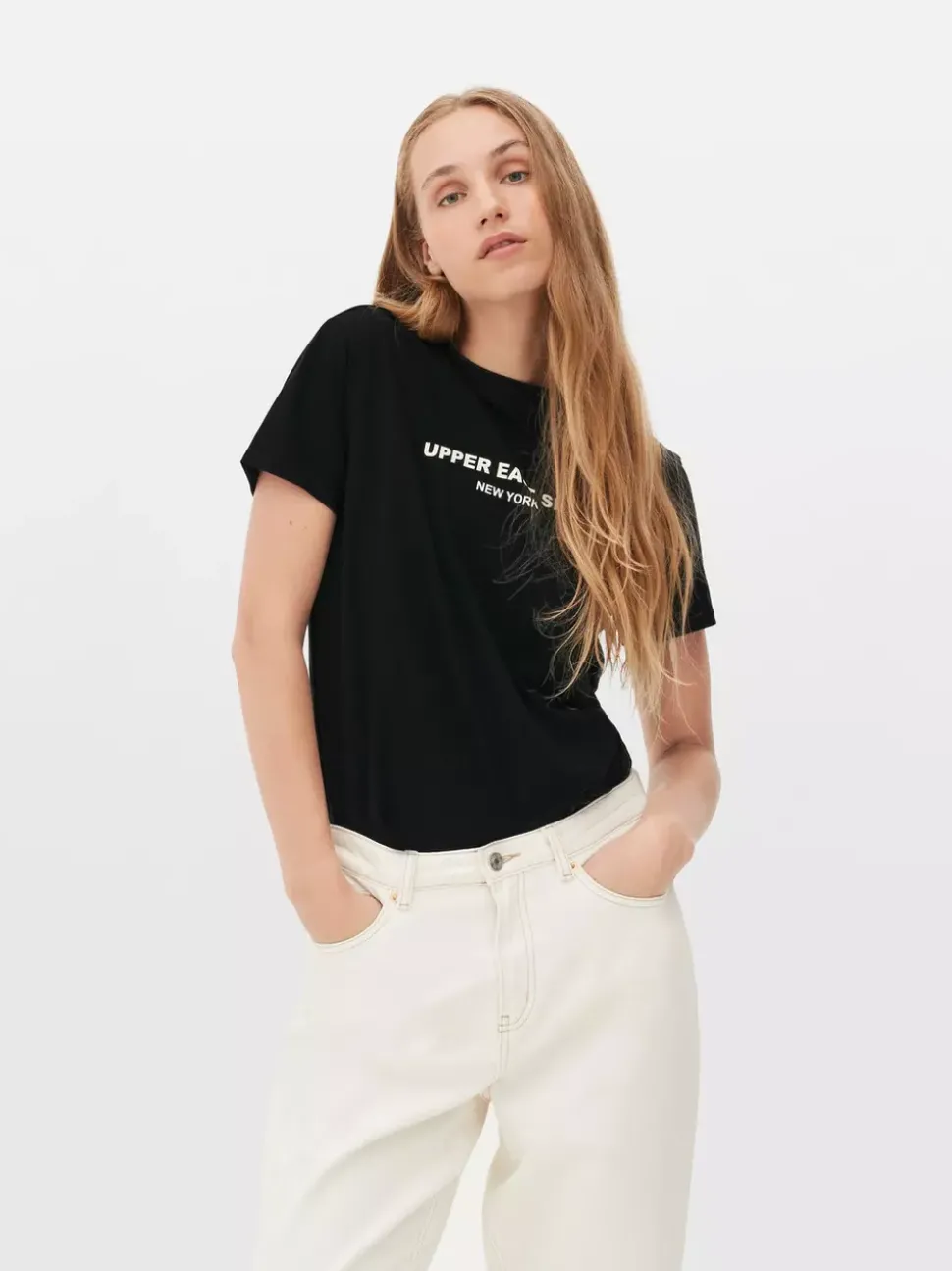 Bawełniany T-shirt z nadrukiem