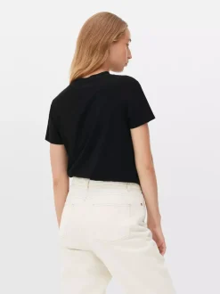 Bawełniany T-shirt z nadrukiem