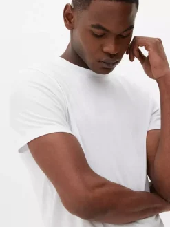 Bawełniany T-shirt z okrągłym dekoltem