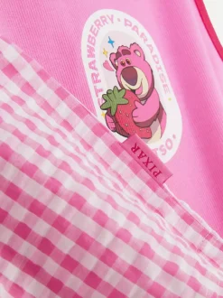 Bezrękawnik i szorty od piżamy z motywem Disneya