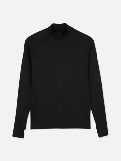 Bezszwowa zapinana na zamek kurtka sportowa