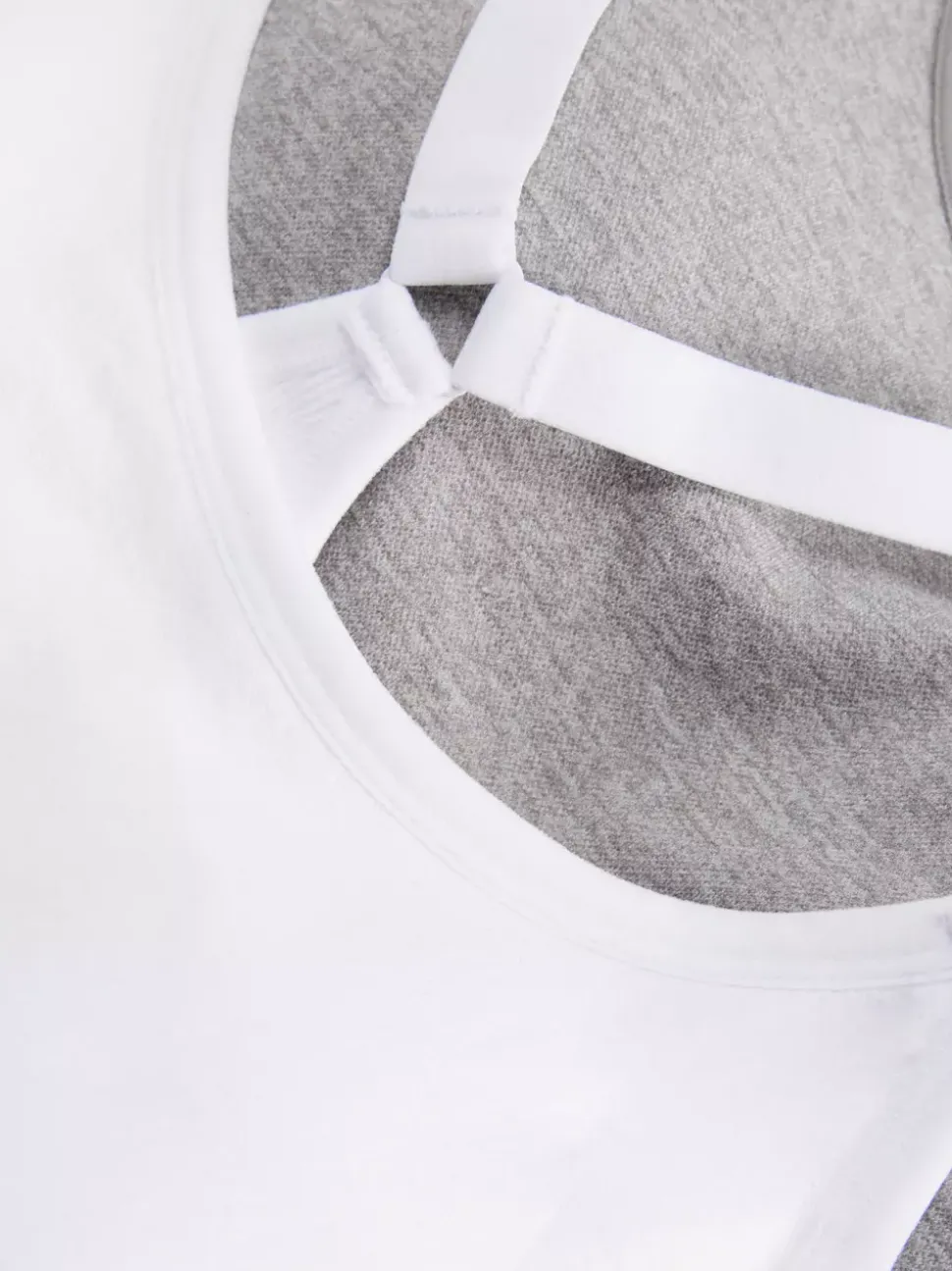 Bezszwowe biustonosze sportowe typu bokserki, 2 szt.