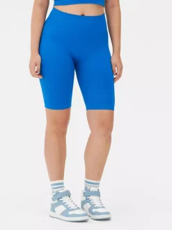 Bezszwowe długie szorty rowerowe