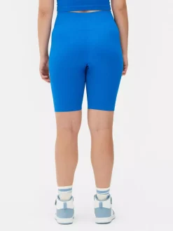 Bezszwowe długie szorty rowerowe