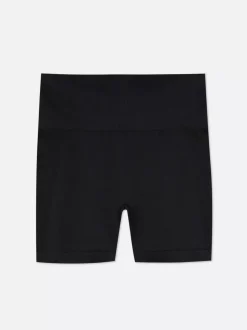 Bezszwowe szorty do jogi z wysokim stanem