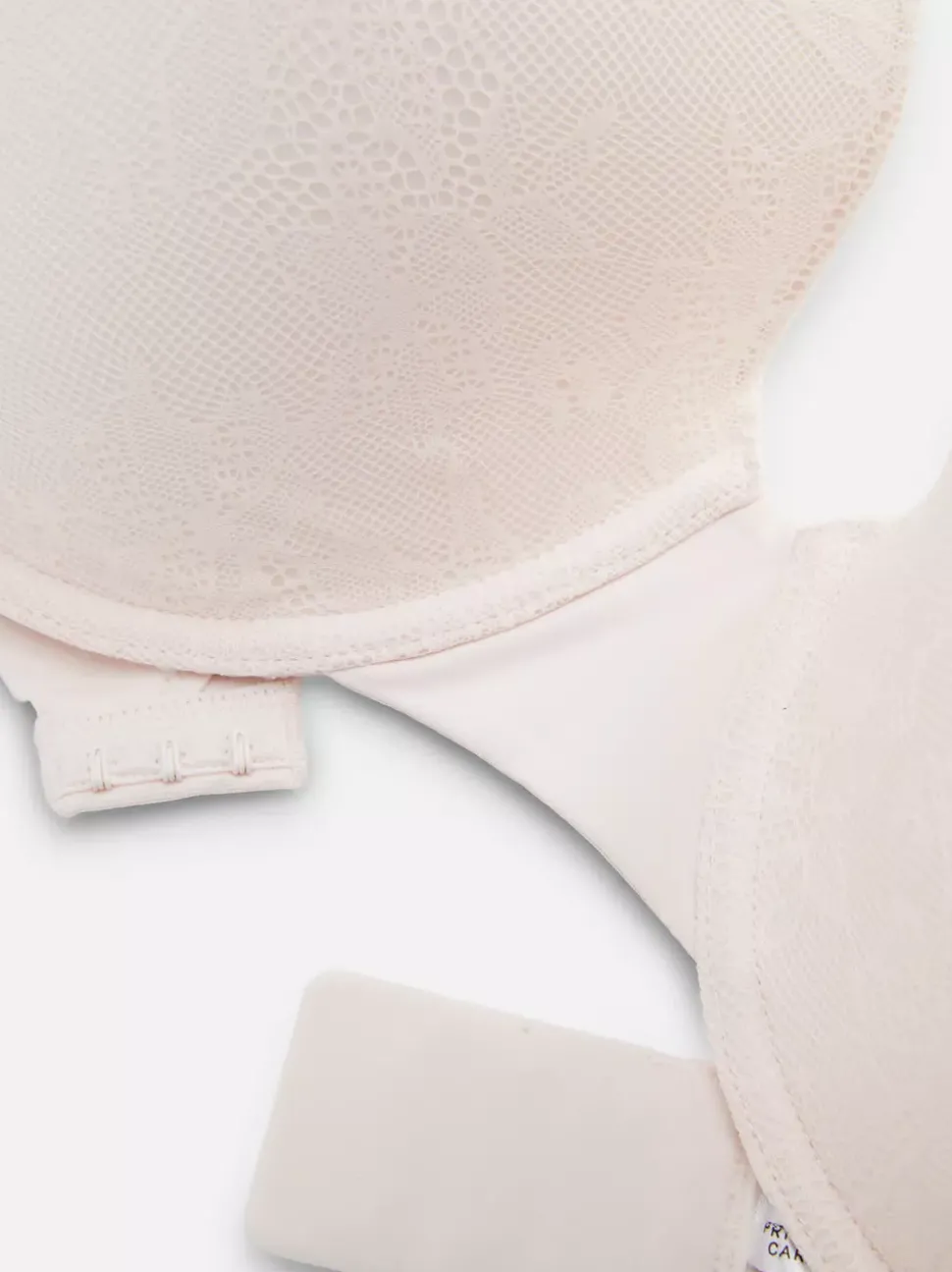 Biustonosz pod T-shirt z haftem, rozmiary F–H