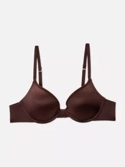 Biustonosz push-up ze sztucznymi klejnocikami