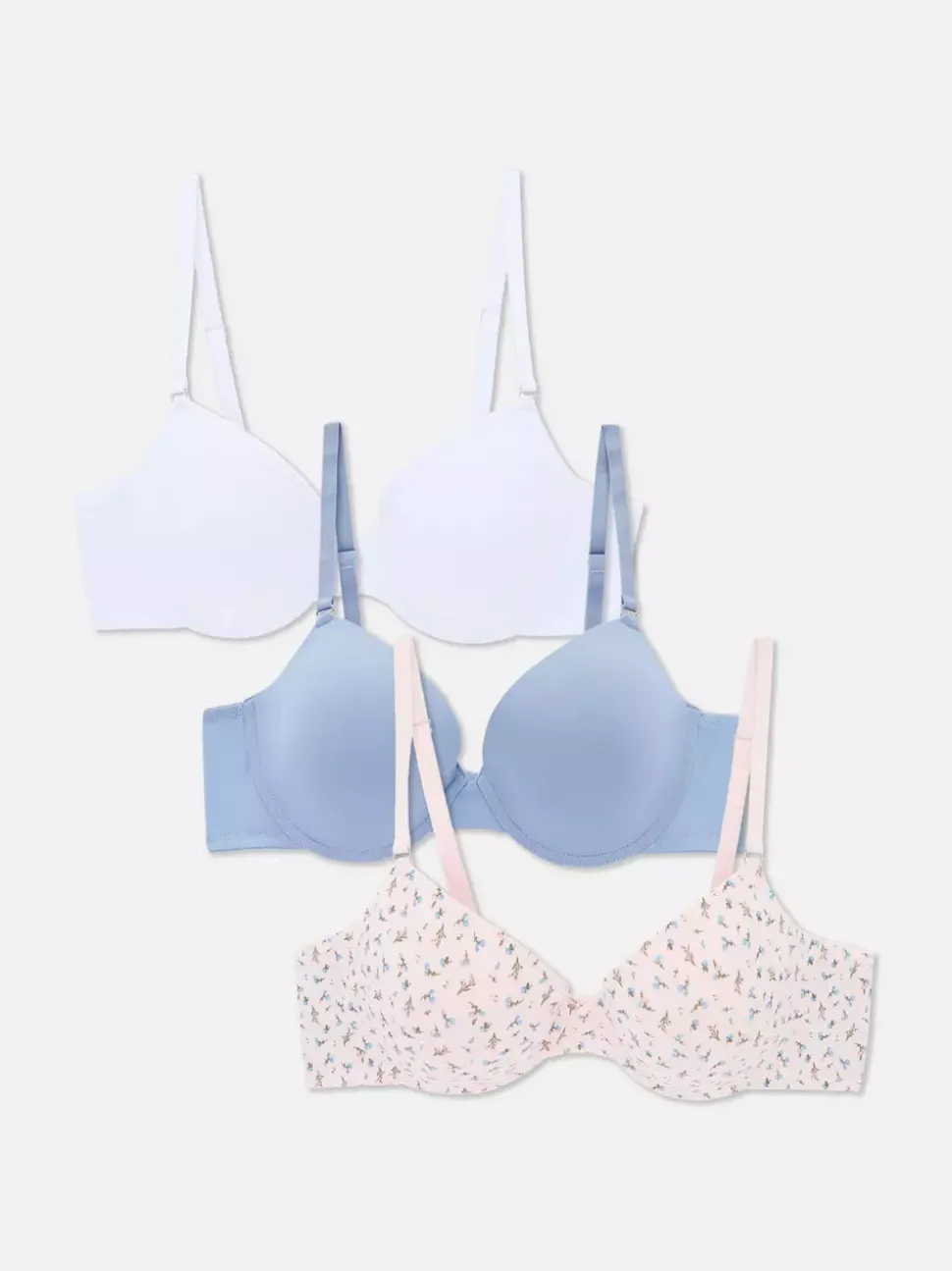 Biustonosze pod T-shirt, 3 szt.