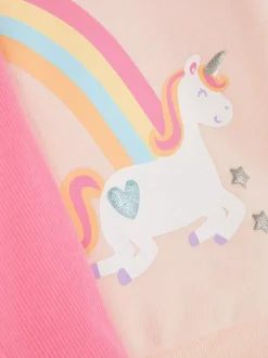 Bluza i legginsy z motywem jednorożca