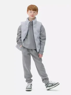 Bluza i spodnie dresowe ze sznurkiem w talii, zestaw