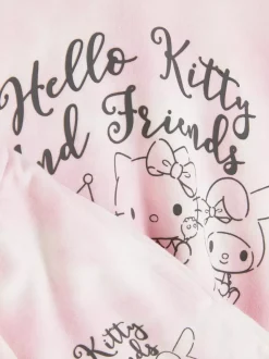 Bluza i szorty ze wzorem tie-dye, motyw Hello Kitty