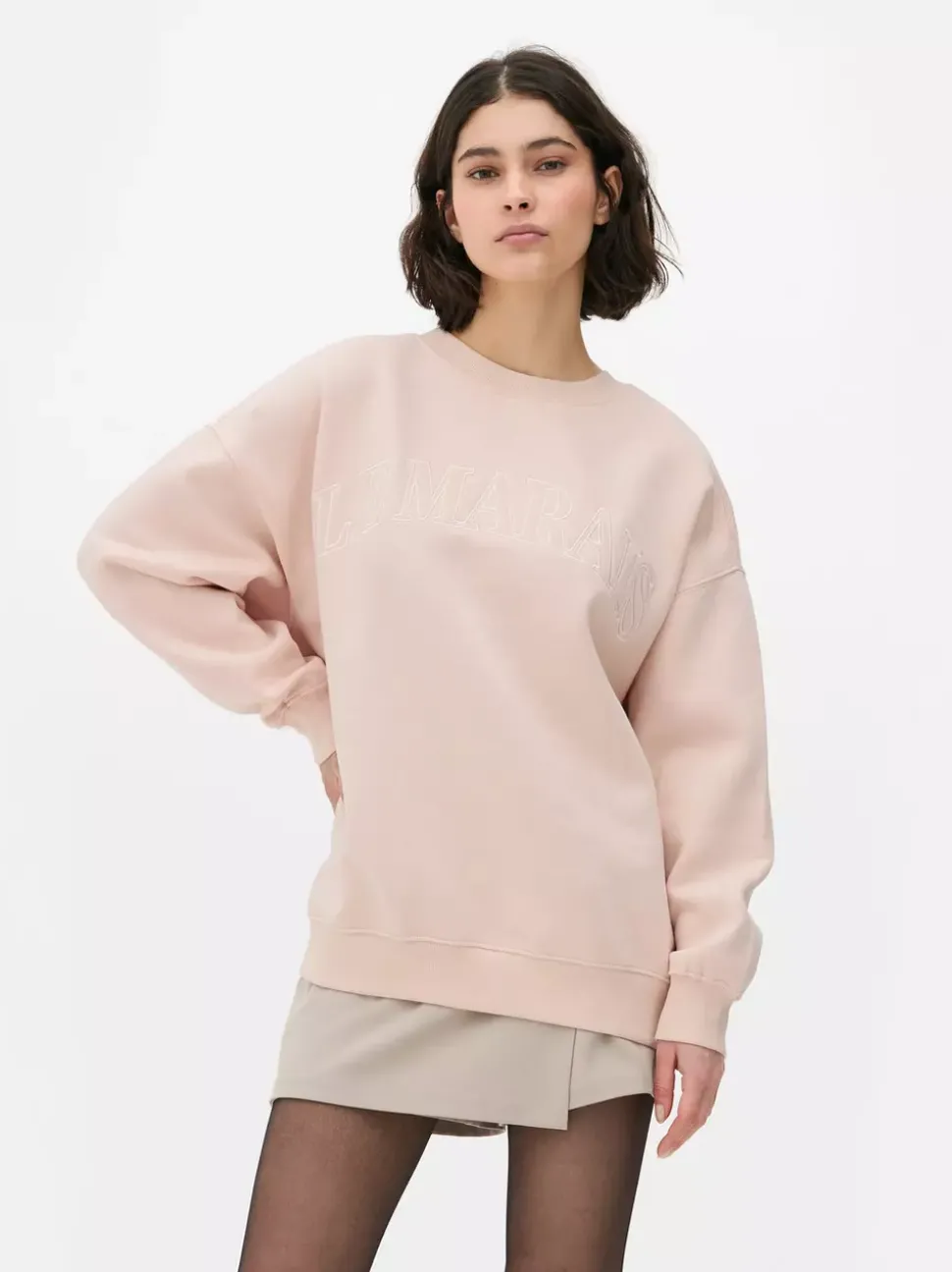 Bluza oversize z nadrukiem