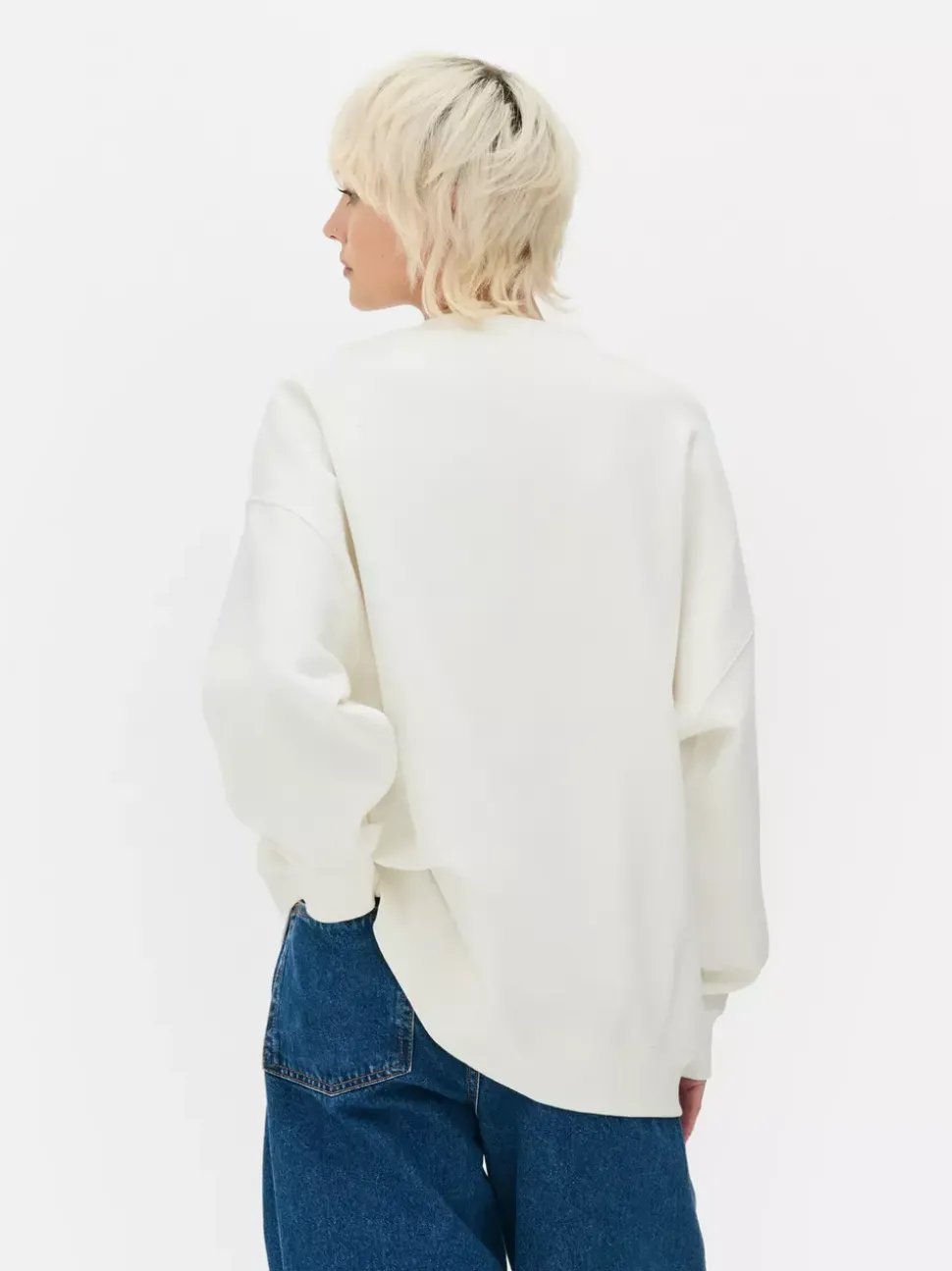 Bluza oversize z nadrukiem