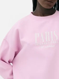 Bluza oversize z nadrukiem