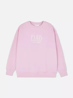 Bluza oversize z nadrukiem