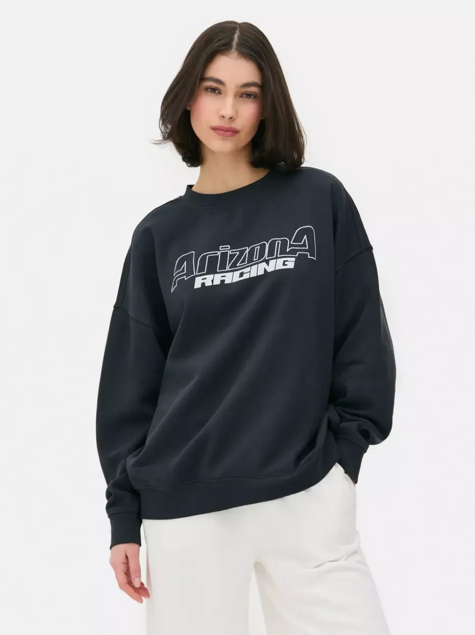 Bluza oversize z nadrukiem