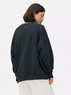 Bluza oversize z nadrukiem