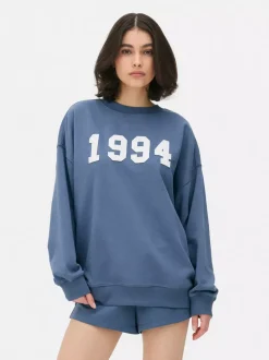 Bluza oversize z nadrukiem