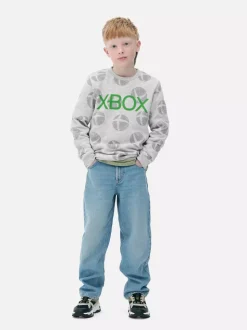 Bluza z długim rękawem i motywem Xbox
