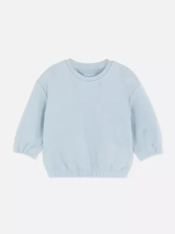 Bluza z długim rękawem i okrągłym dekoltem