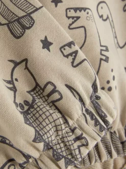 Bluza z długim rękawem i okrągłym dekoltem