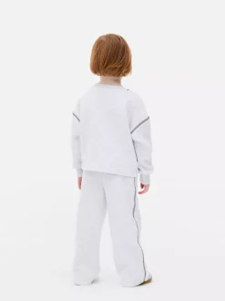 Bluza z flokowanym wzorem